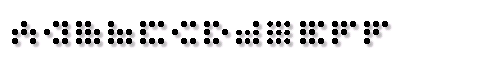 Картинка Шрифта 3x3 dots Regular