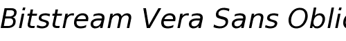 Картинка Шрифта Bitstream Vera Sans Oblique