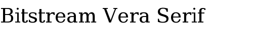 Картинка Шрифта Bitstream Vera Serif Roman