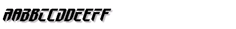Картинка Шрифта Fedyral II Expanded Italic Expanded Italic