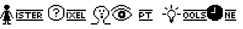 Картинка Шрифта Mister Pixel 16 pt - ToolsOne Regular
