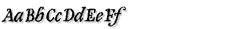 Картинка Шрифта Olduvai Italic
