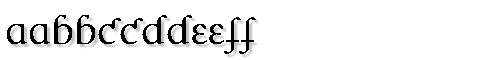 Картинка Шрифта Phonetica Regular