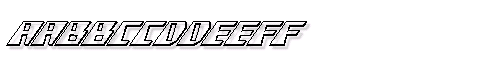 Картинка Шрифта X-Racer 3D Italic Italic
