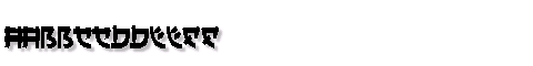 Картинка Шрифта Yama Moto Condensed Condensed