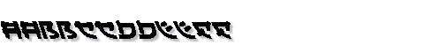 Картинка Шрифта Yama Moto Leftalic Italic